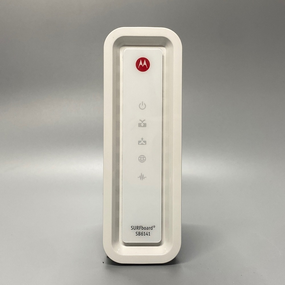 Motorola Cable Modem White  SURFboard SB6141 DOCSIS 3.0 Untested